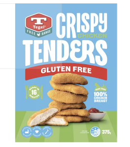 Tegel Free Range Chicken Tenders Crispy Gluten Free 375g