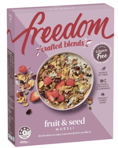 Freedom Crafted Blends Fruit & Seed Muesli | 400g