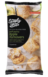 Simply Wize Apple Turnover Gluten Free 8 Pack