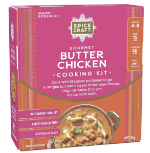 Spice Craft Gourmet Butter Chicken Cooking Kit 24g
