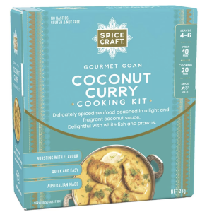 Spice Craft Gourmet Goan Coconut Curry Cooking Kit 28g