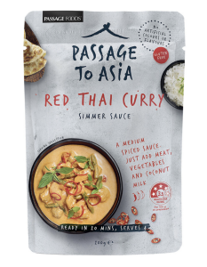 Passage To Asia Thai Red Curry Simmer Sauce | 200g