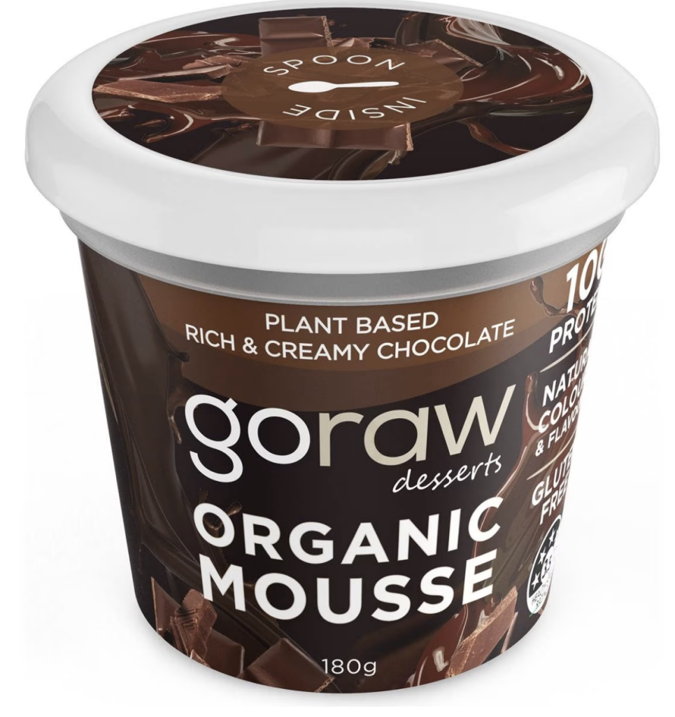 Goraw Organic Mousse Chocolate 180g