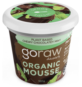 Goraw Organic Mousse Mint 180g