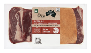 Woolworths Beef Short Ribs With Pitmaster Rub 800g-1.5kg