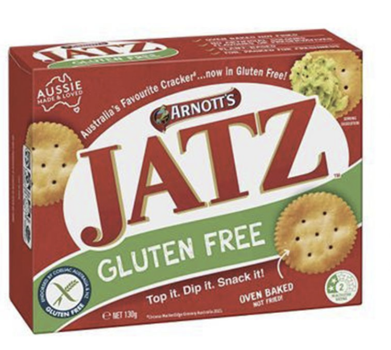 Arnott's Biscuits Gluten Free Jatz 130g