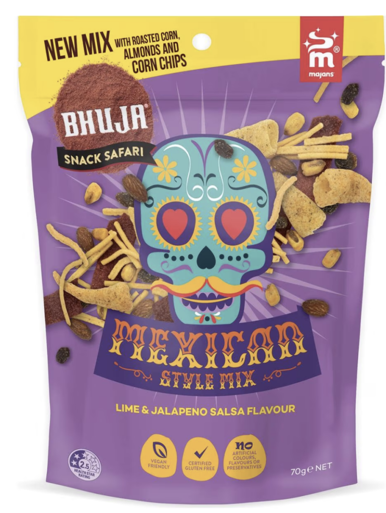 Bhuja Mexican Style Mix 70g
