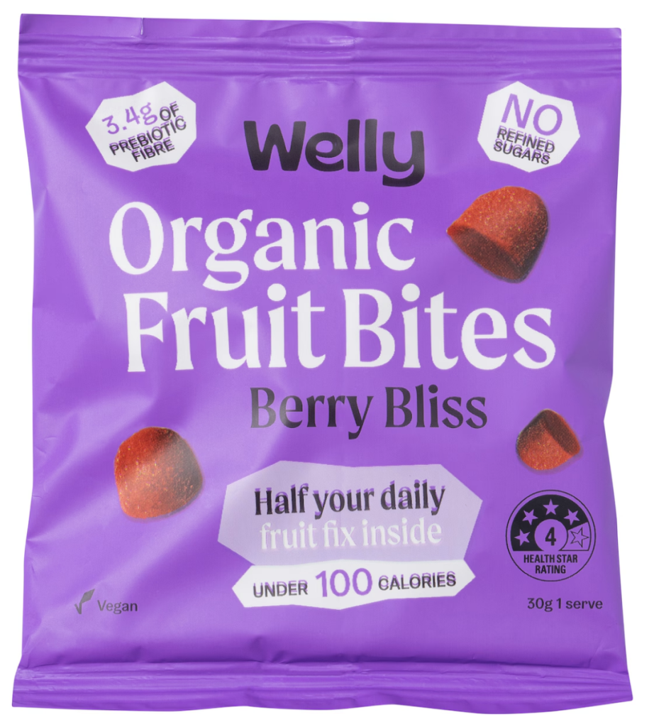 Welly Organic Fruits Bites Berry Bliss 30g